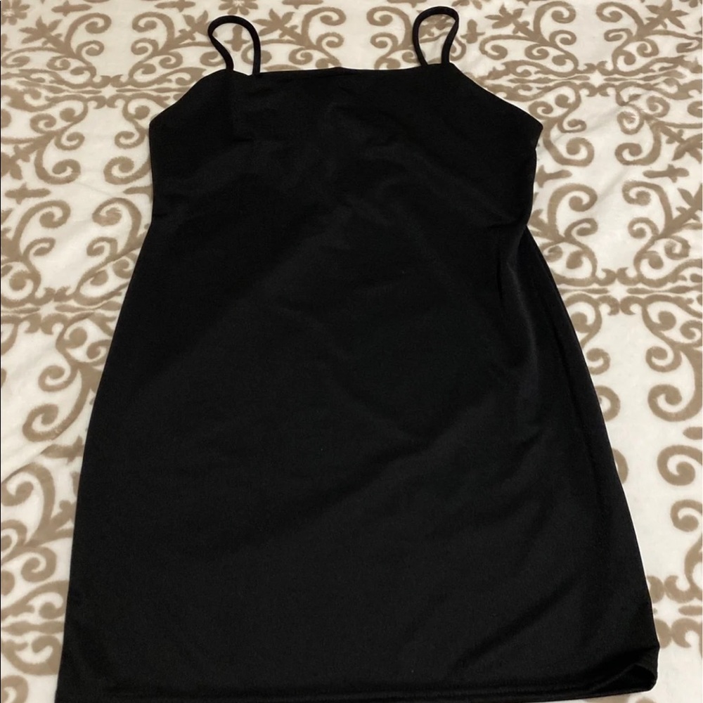 Pretty Little Thing little black dress